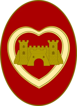 Heart Fortress Castle Stickdatei