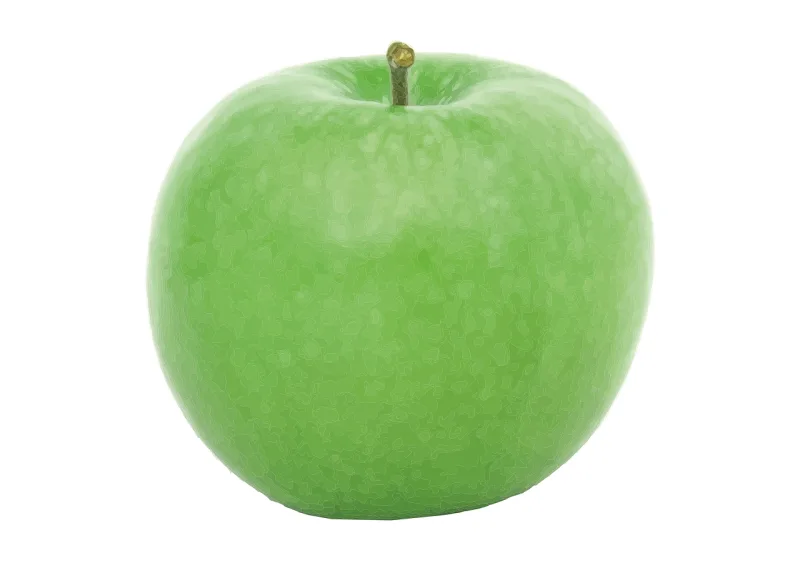 Apple Vector Green Stickdatei – Essen & Trinken