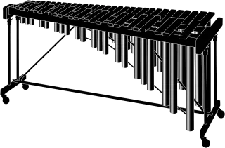 Marimba Percussion instrument Instrument Stickdatei