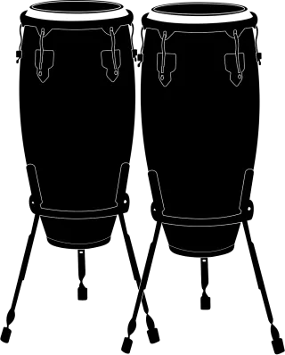 Rhythm Kongas Instrument Stickdatei