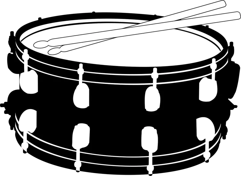 Drums Snare Music Stickdatei – Musik