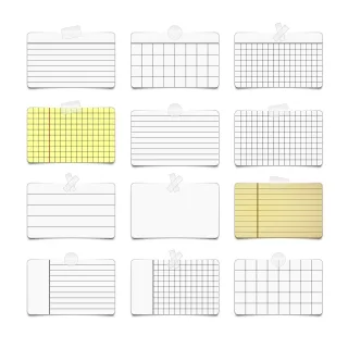 Note Notes Note cards Stickdatei
