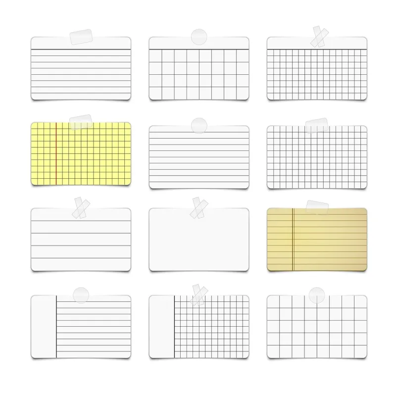 Note Notes Note cards Stickdatei – Musik