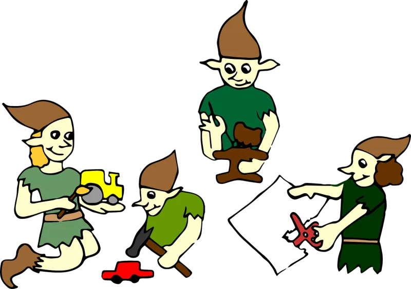 Imp Christmas Gnome Stickdatei – Weihnachten