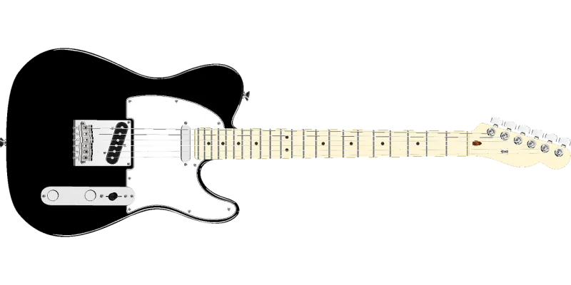 Music Instrument Guitar Stickdatei – Musik