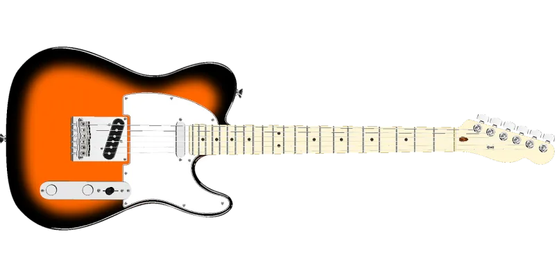 Music Instrument Guitar Stickdatei – Musik