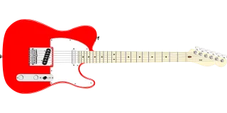 Music Instrument Guitar Stickdatei