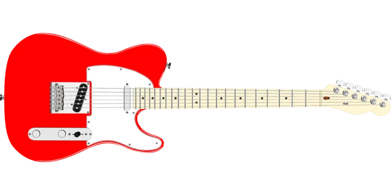 Music Instrument Guitar Stickdatei – Musik
