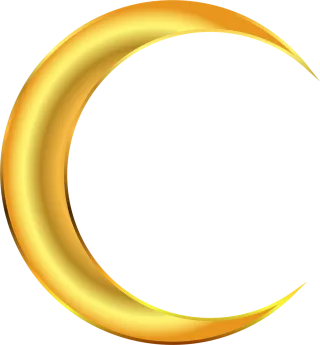 Moon Night Half moon Stickdatei