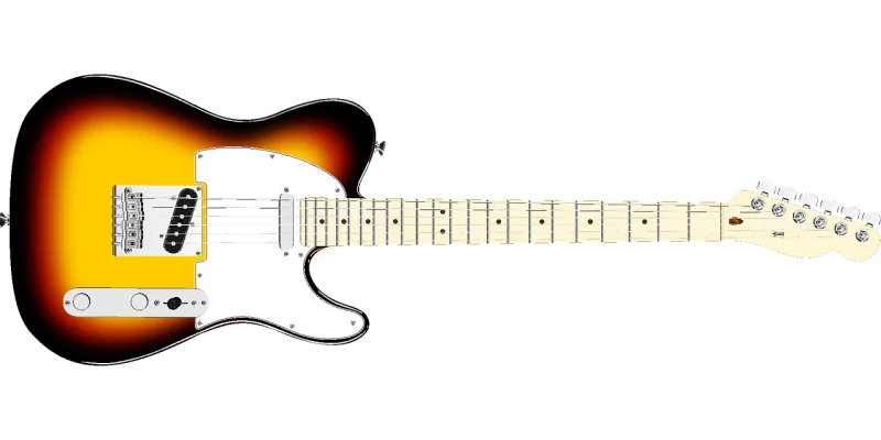 Music Instrument Guitar Stickdatei – Musik