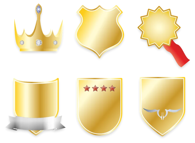 Crown Coat of arms Banner Stickdatei – Weihnachten