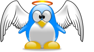 Penguin Tux Animal Stickdatei