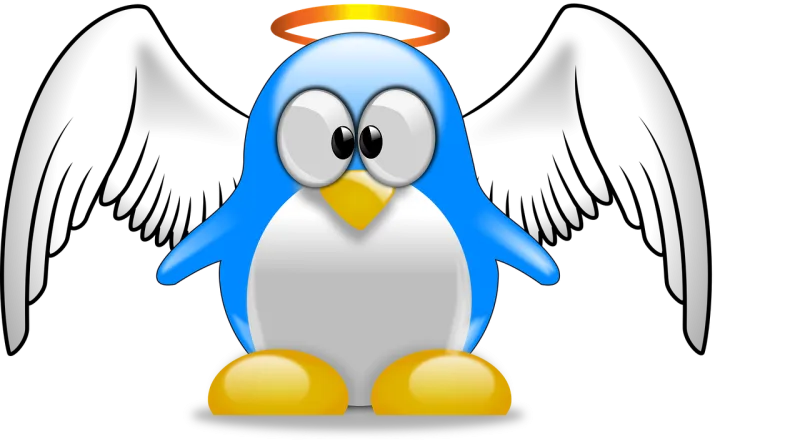Penguin Tux Animal Stickdatei – Weihnachten