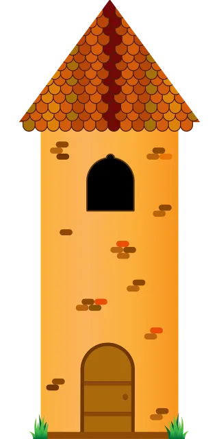 Tower Castle Medieval Stickdatei
