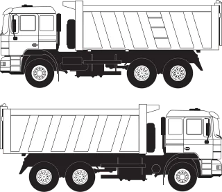 Truck Beifang Cargo Stickdatei