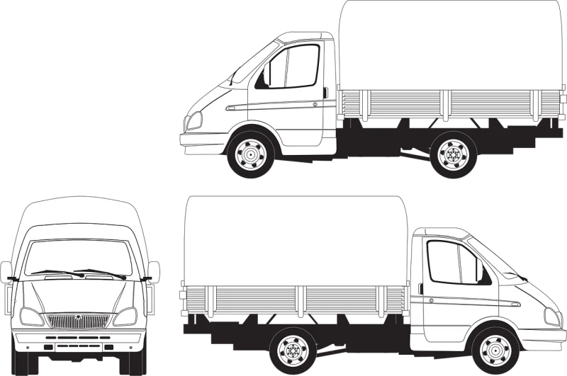 Gas Gazelle Awning Stickdatei – Fahrzeuge