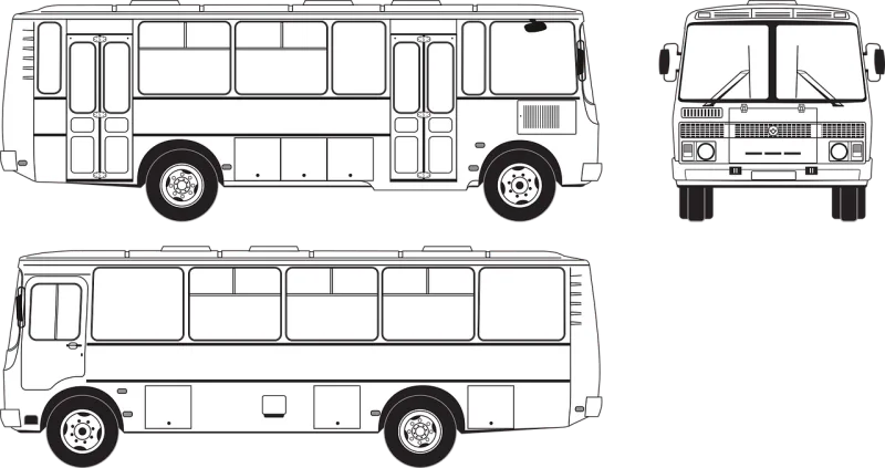 Passenger groove Bus Groove 33025 Stickdatei – Fahrzeuge