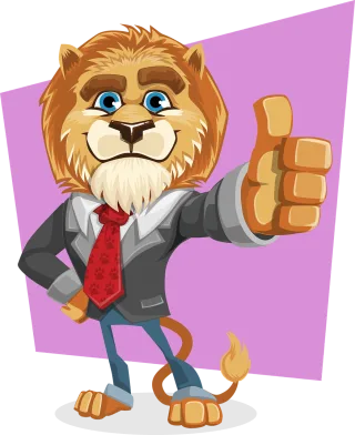 Lion King Animal Stickdatei