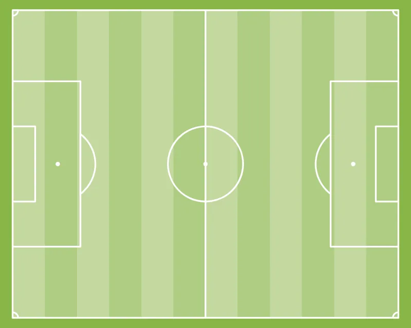 Football field Soccer Football pitch Stickdatei – Sport