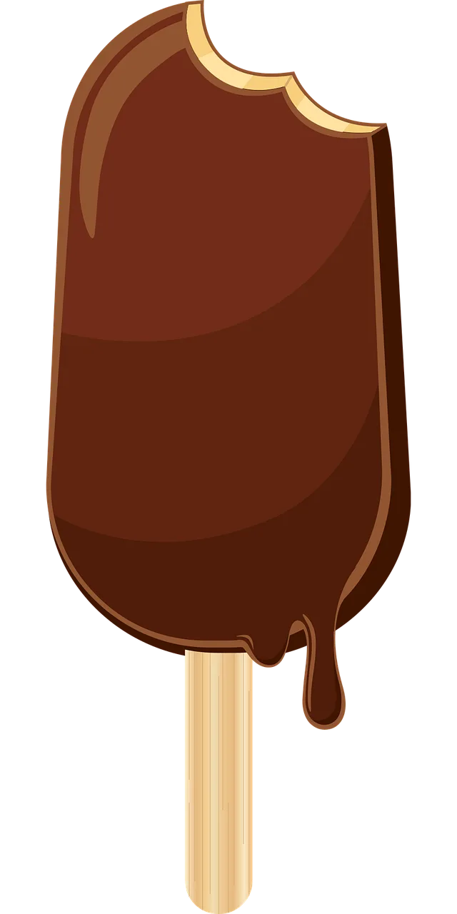 Chocolate ice cream Nature Chocolate Stickdatei – Essen & Trinken