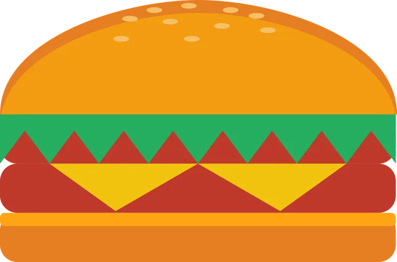 Burgers Bread Food Stickdatei – Essen & Trinken