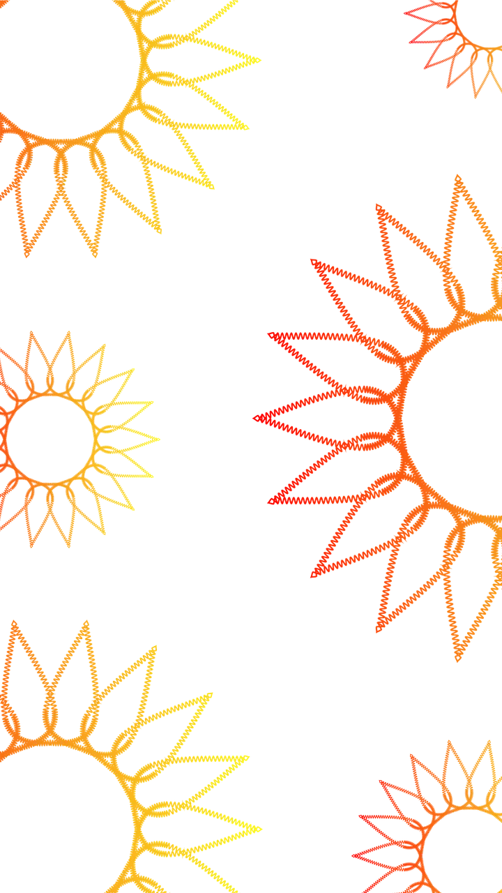 Flowers Sunflower Nature Stickdatei – Blumen