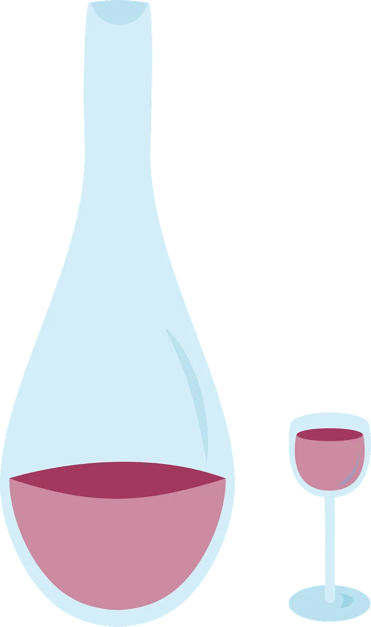 Wine Carafe Goblet Stickdatei – Essen & Trinken