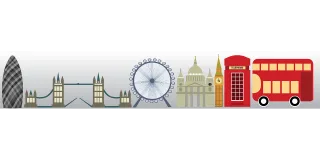 London Sightseeing London eye Stickdatei