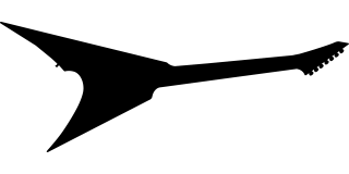 Guitar Silhouette Rock Stickdatei