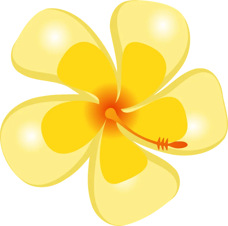 Hibiscus Tropical Flower Stickdatei – Blumen