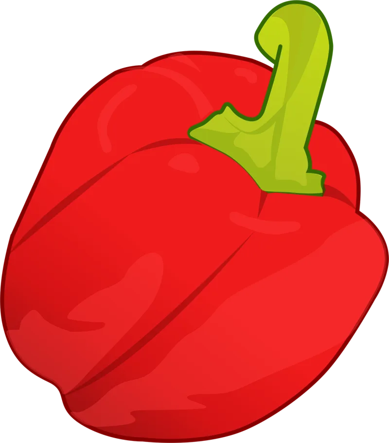 Bell pepper Sweet pepper Paprika Stickdatei – Weihnachten