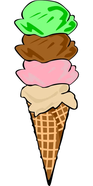 Cone Fast food Junk food Stickdatei