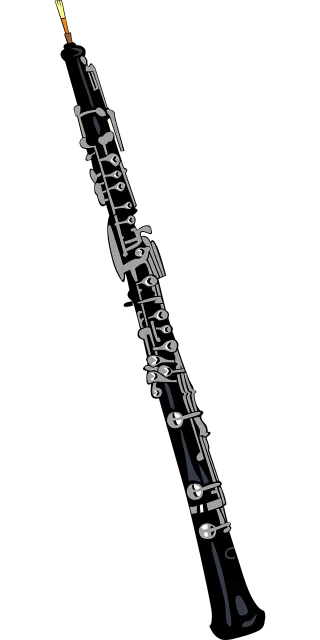 Clarinet Music Instrument Stickdatei