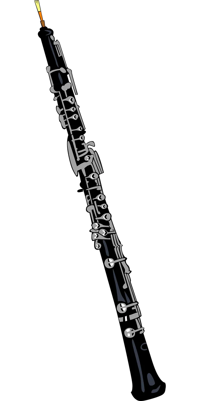 Clarinet Music Instrument Stickdatei – Musik