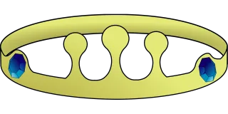 Crown Royalty Diadem Stickdatei