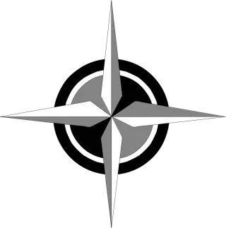 Map Cartography Compass Stickdatei