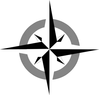 Map Cartography Compass Stickdatei