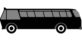 Bus Transportation Vehicle Stickdatei