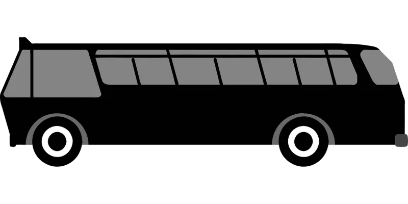 Bus Transportation Vehicle Stickdatei – Fahrzeuge