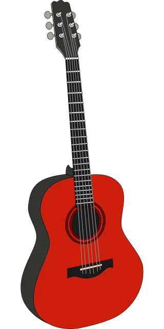 Guitar Acoustic guitar Music Stickdatei