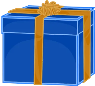 Gift Present Box Stickdatei