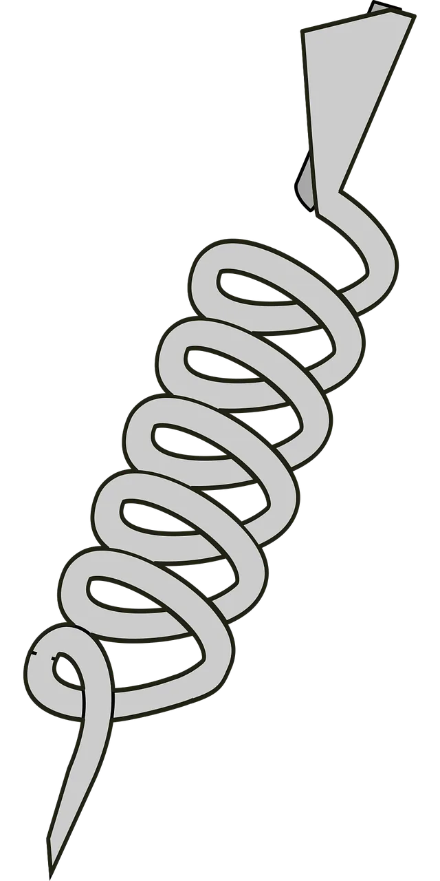 Corkscrew Tool Spiral Stickdatei – Essen & Trinken