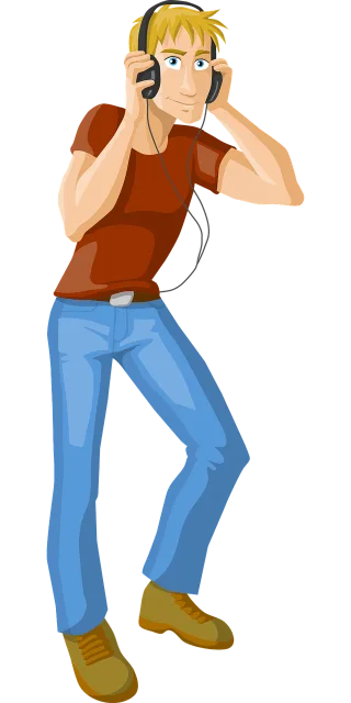 Man Guy Jeans Stickdatei
