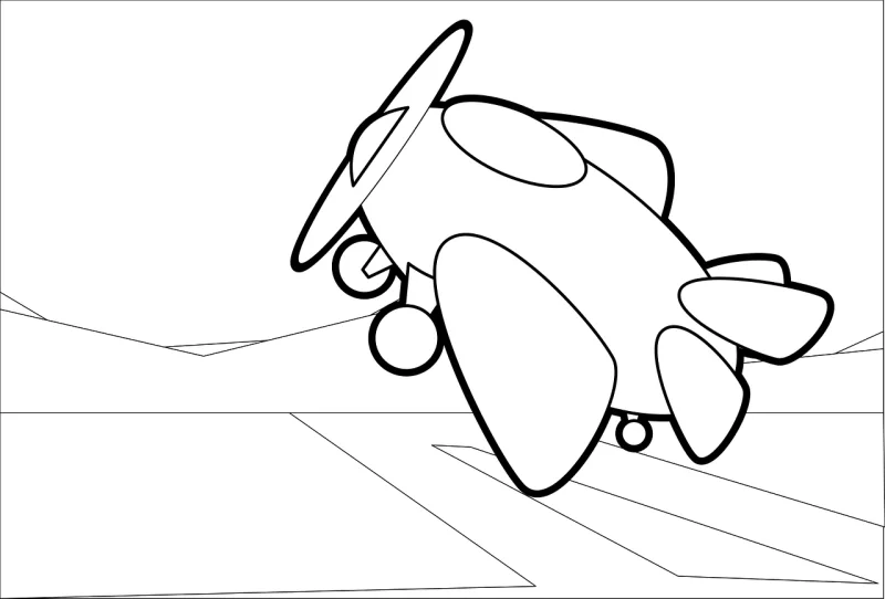 Aviator Airplane Aircraft Stickdatei – Kinder