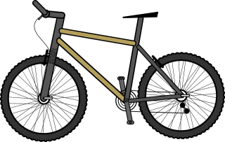 Bicycle Wheels Transportation Stickdatei