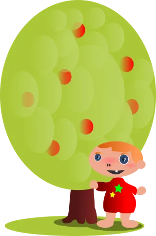 Child Kid Cartoon Stickdatei
