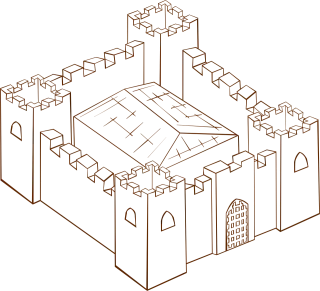 Castle Wall Protection Stickdatei