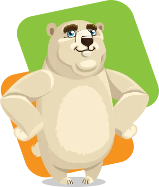 Bear Friendly Little Stickdatei