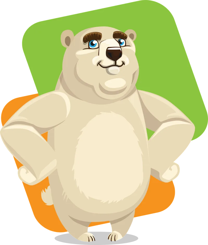 Bear Friendly Little Stickdatei – Kinder