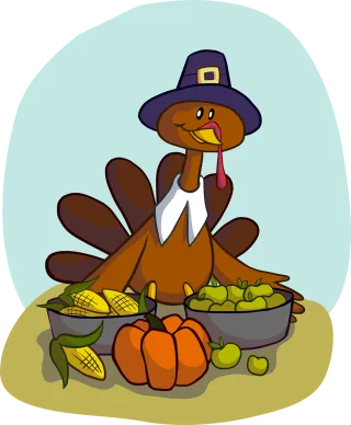 Turkey Hat Pumpkins Stickdatei – Essen & Trinken